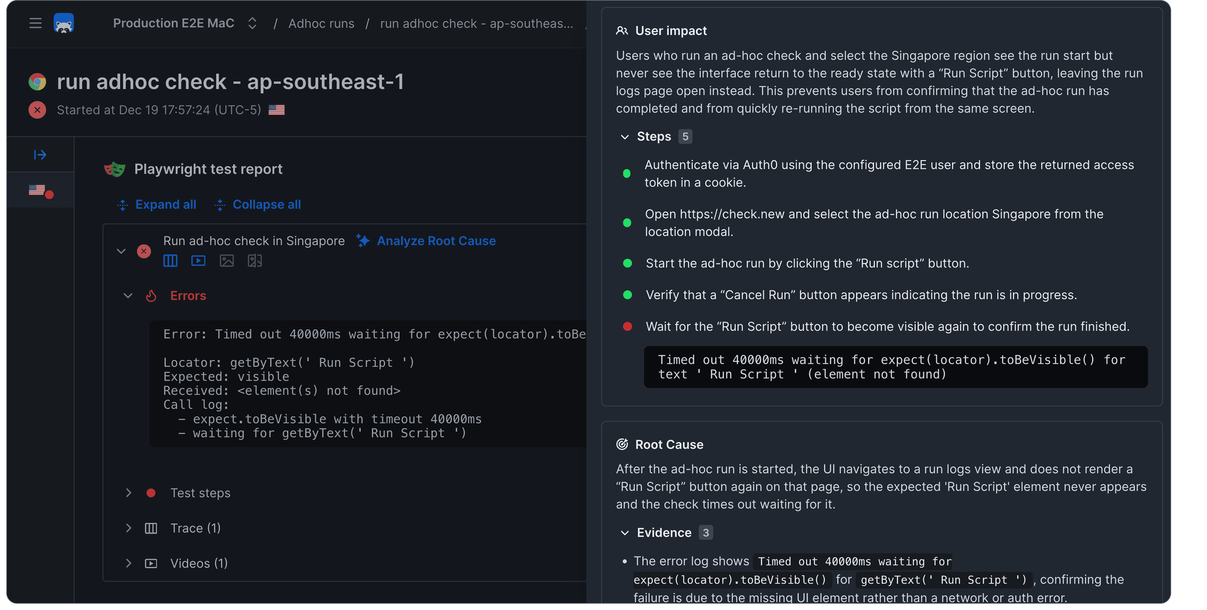 Get fast, actionable insights & get it fixed faster