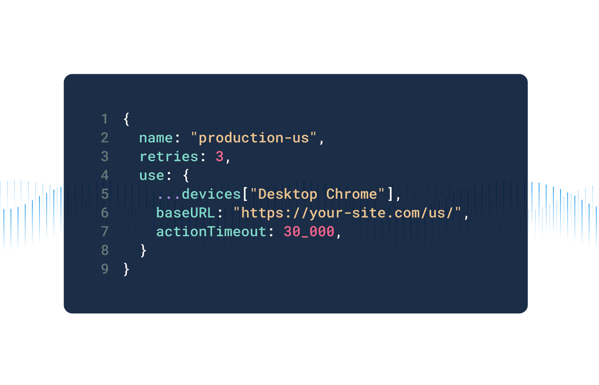 Parameterize your tests and monitors