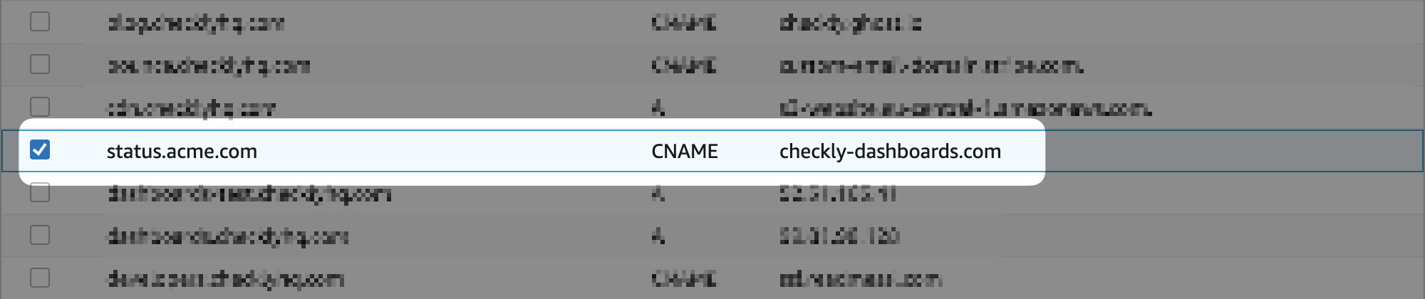 add cname to DNS provider